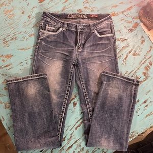 Women's petrol Jeans size 32